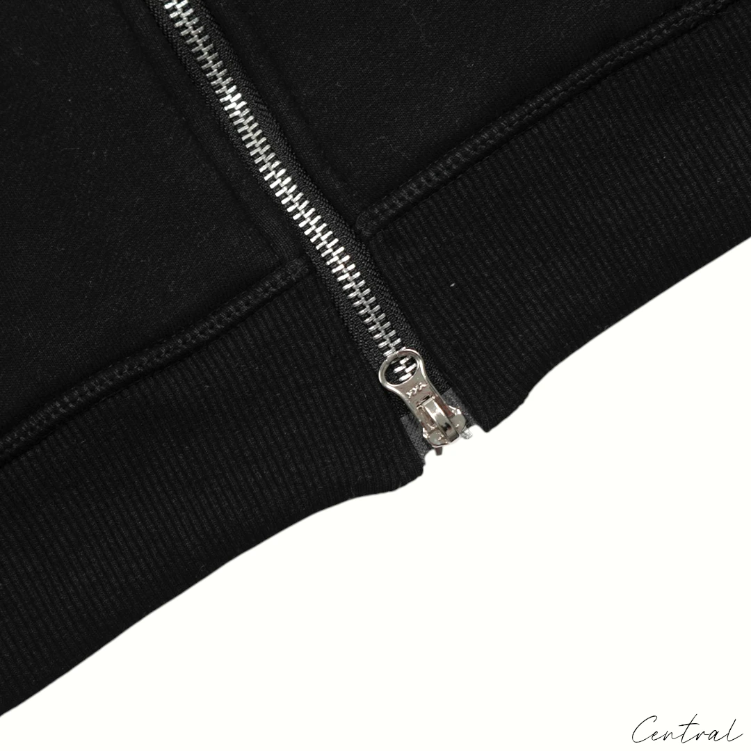 Corteiz RTW HMP Thermal Zip Hoodie - Black