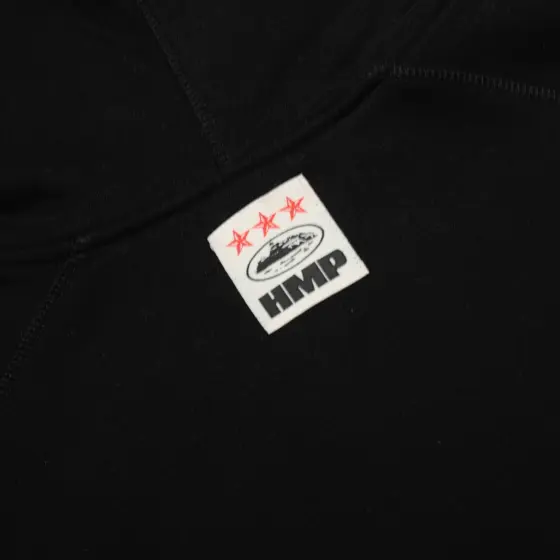 Corteiz RTW HMP Thermal Zip Hoodie - Black