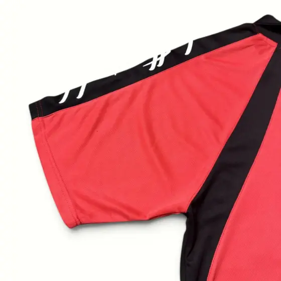 Corteiz Alcatraz Football Jersey - Red/Black