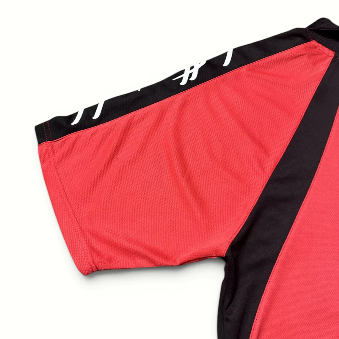 Corteiz Alcatraz Football Jersey - Red/Black