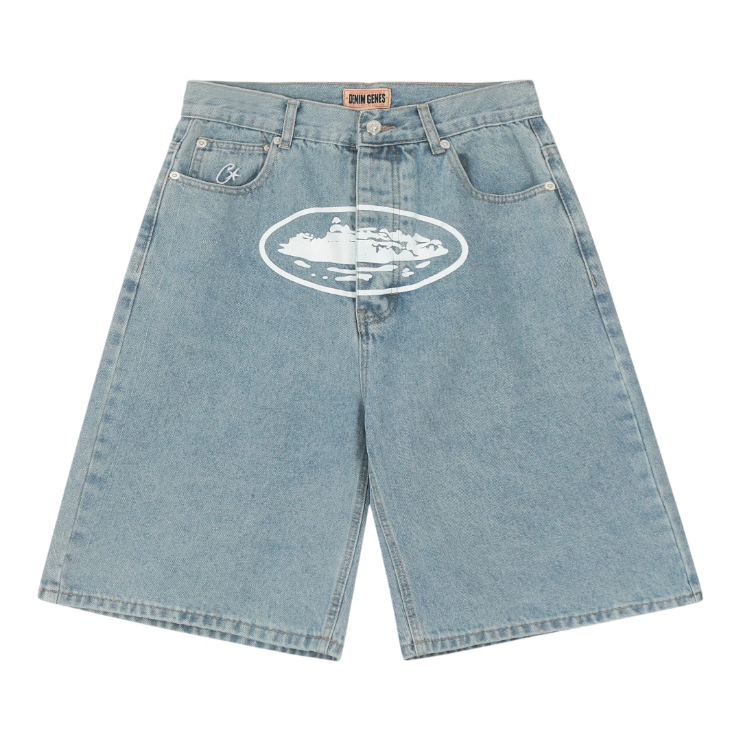 ISLAND DENIM SHORT [STONEWASH]
