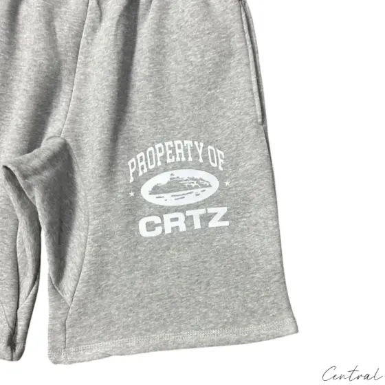 Corteiz RTW Property Shorts – Gray