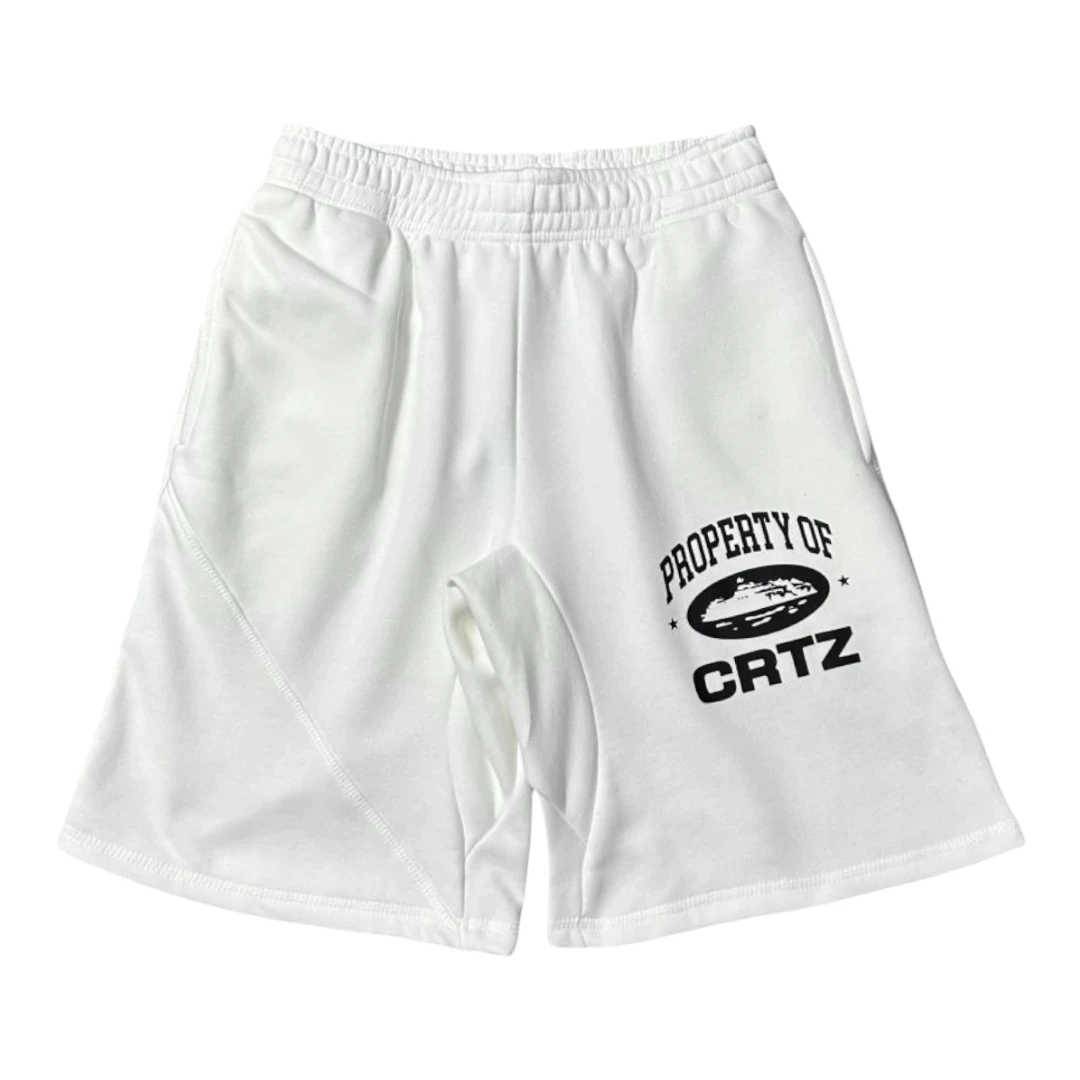 Corteiz RTW Property Shorts – White