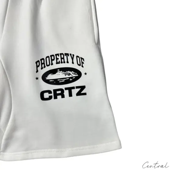 Corteiz RTW Property Shorts – White