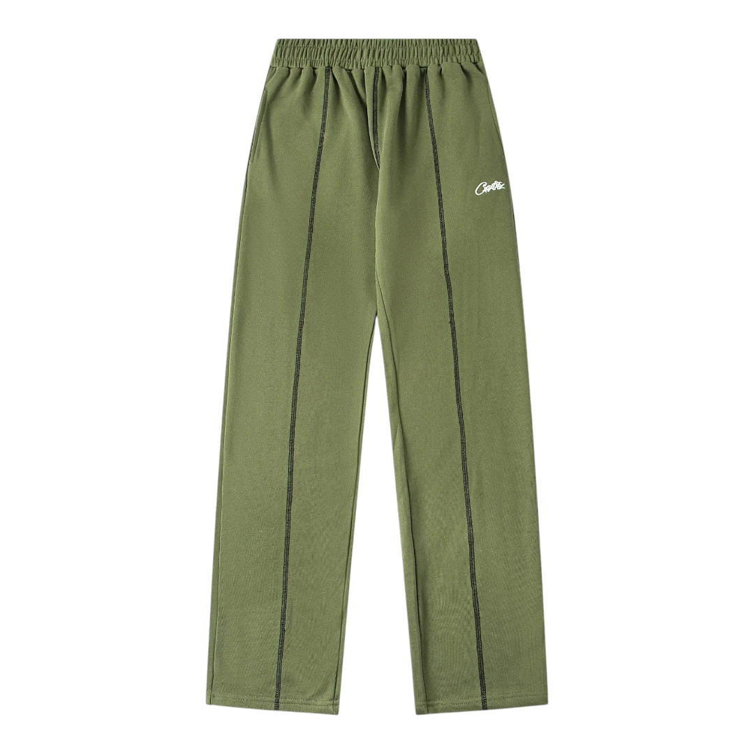 Corteiz HMP Open Hem Sweatpant 'Olive'