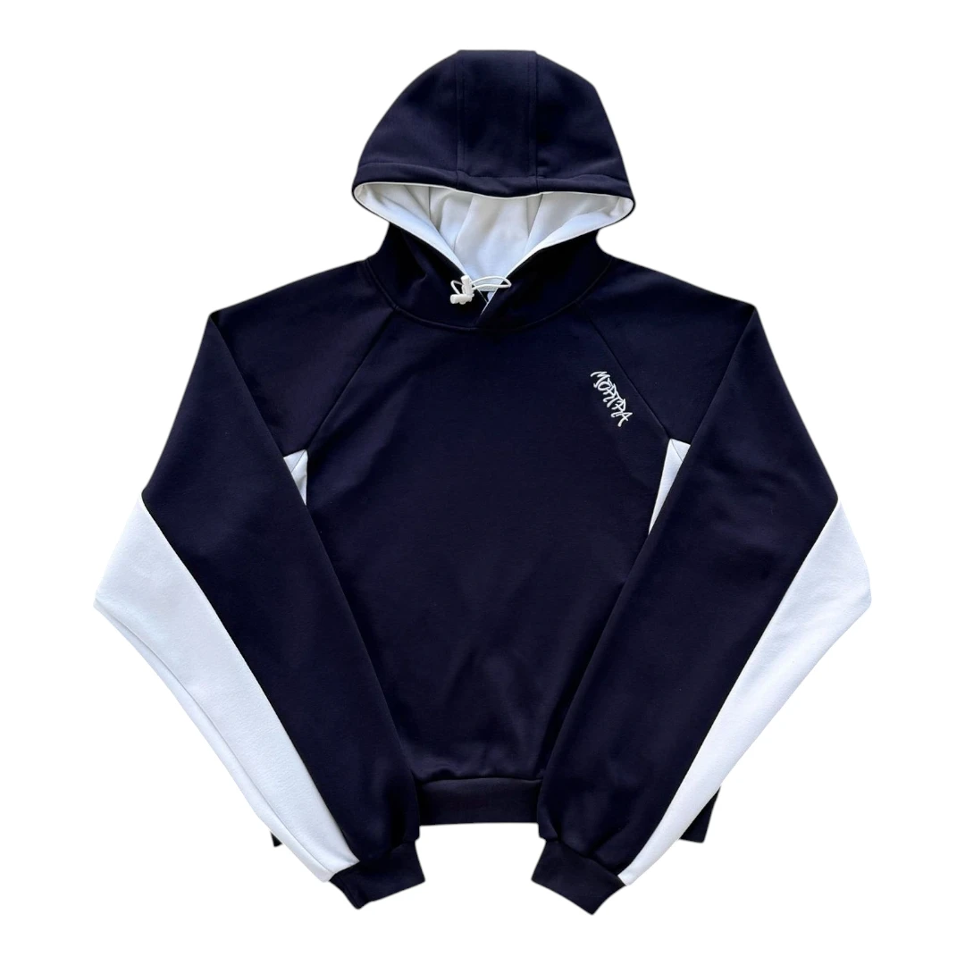 Mertra Hoodie - Navy White