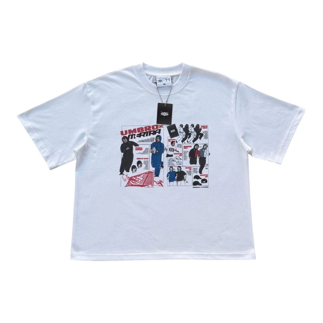 Mertra tshirt - M15 Short Sleeve White