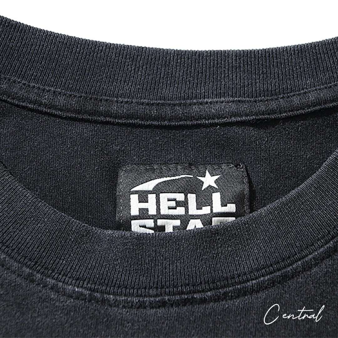 Hellstar Screaming Face T-Shirt - Black