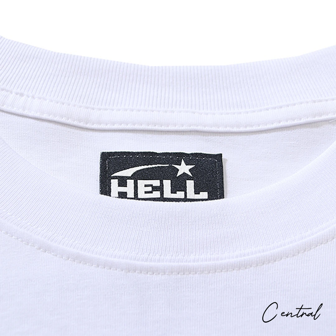 Hellstar Arrow Star Logo T-Shirt - White