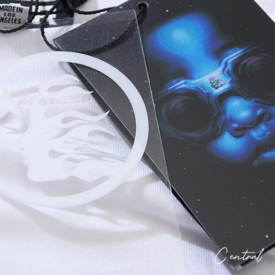 Hellstar Arrow Star Logo T-Shirt - White