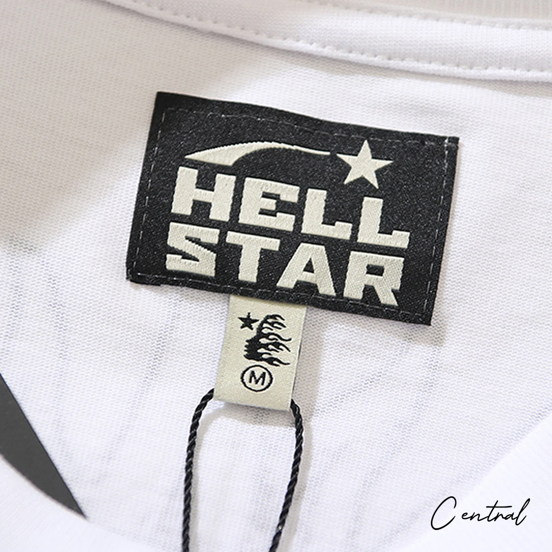 Hellstar Anime Character Cluster T-Shirt - White