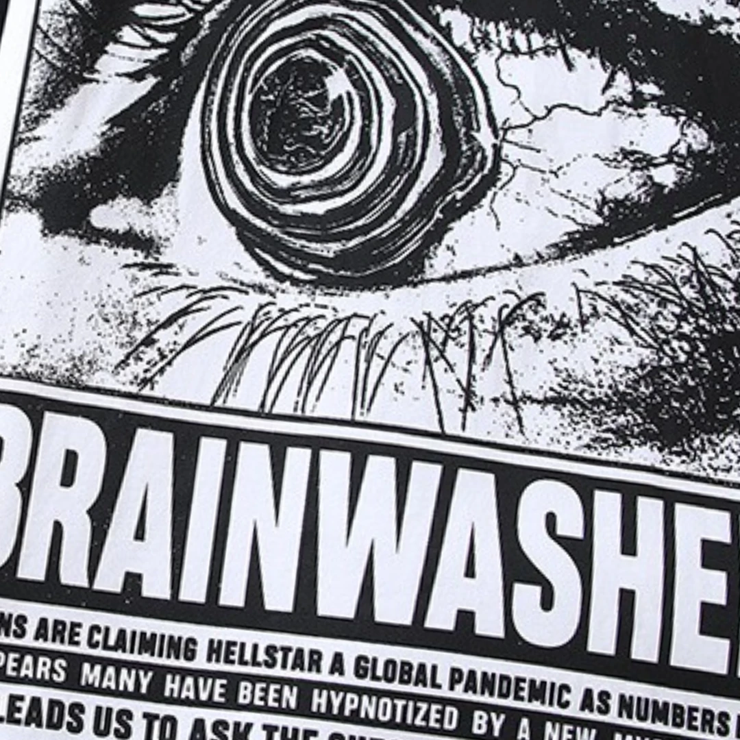 Hellstar Brainwashed T-Shirt - White