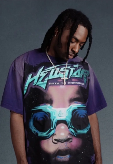 Hellstar Hellstar T-Shirt - Purple