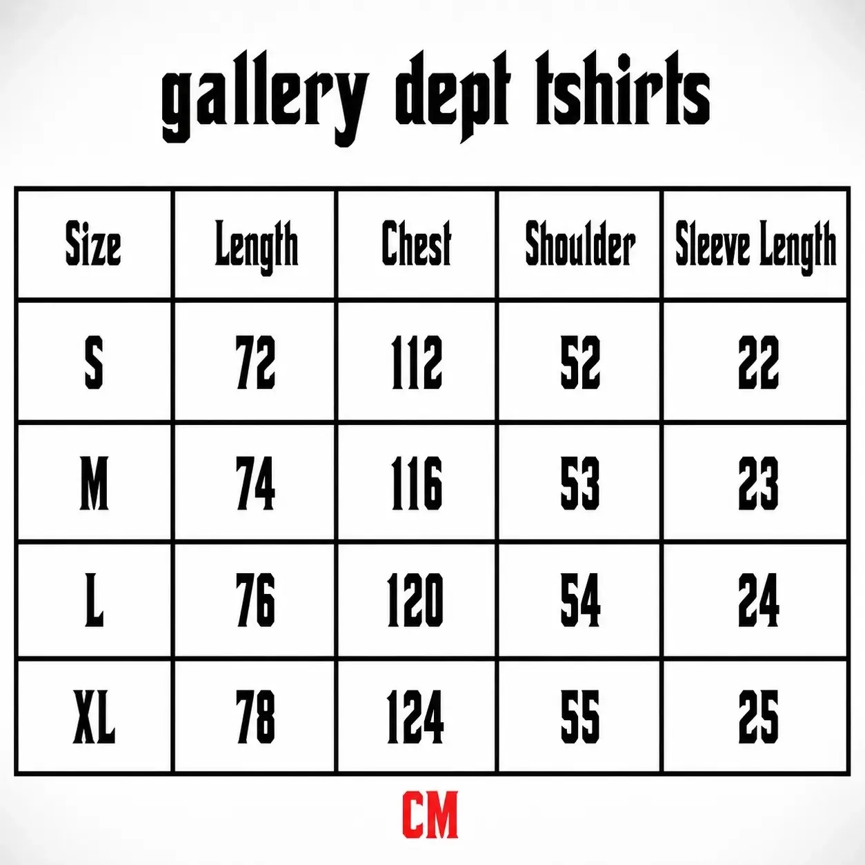 Gallery Dept. Souvenir Tshirt - Grey