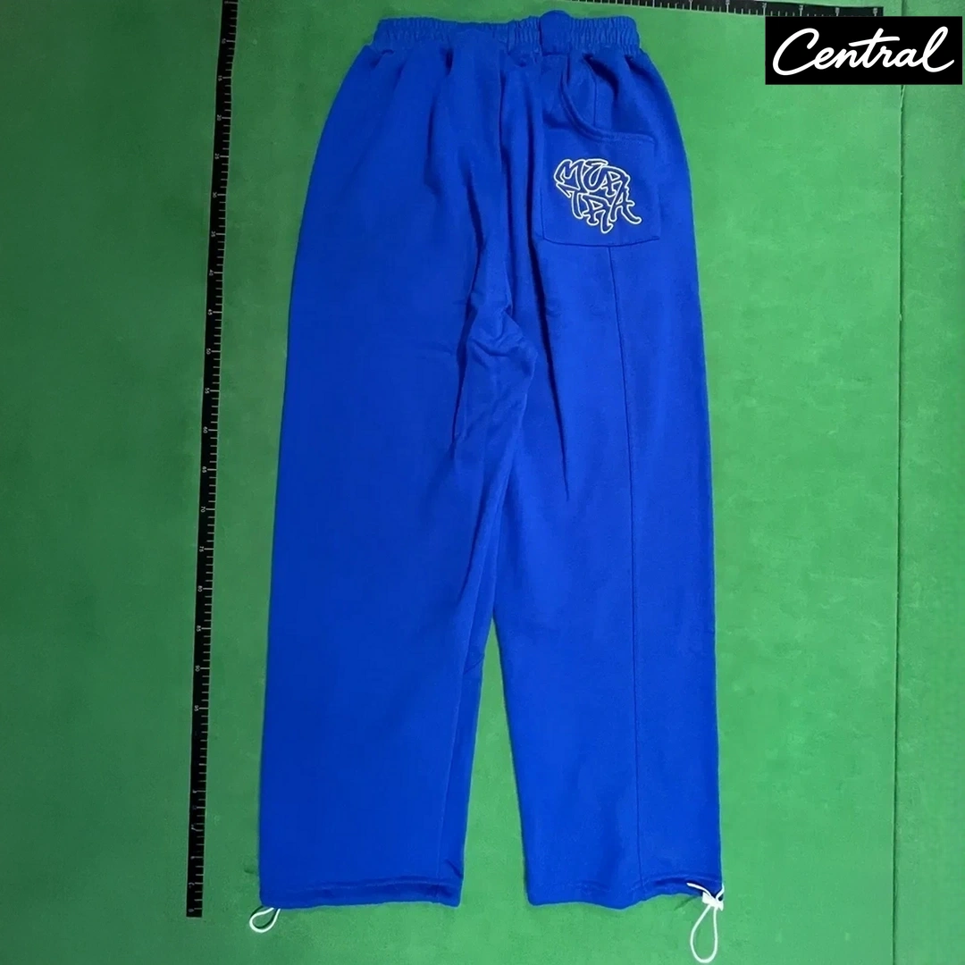 Mertra SweatPants - trousers color blue and white