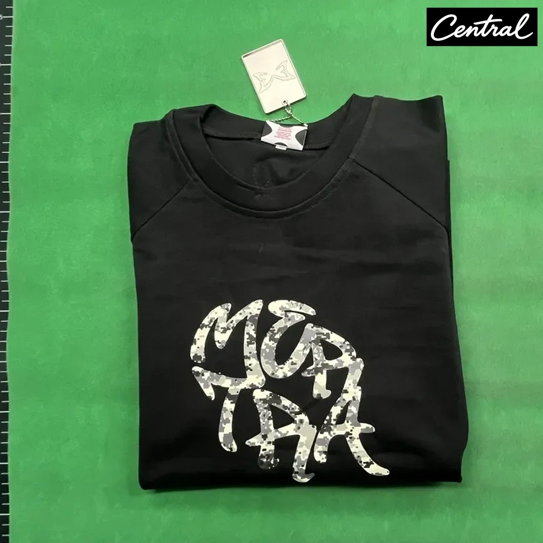 Mertra tshirt - M01 Gray camouflage black