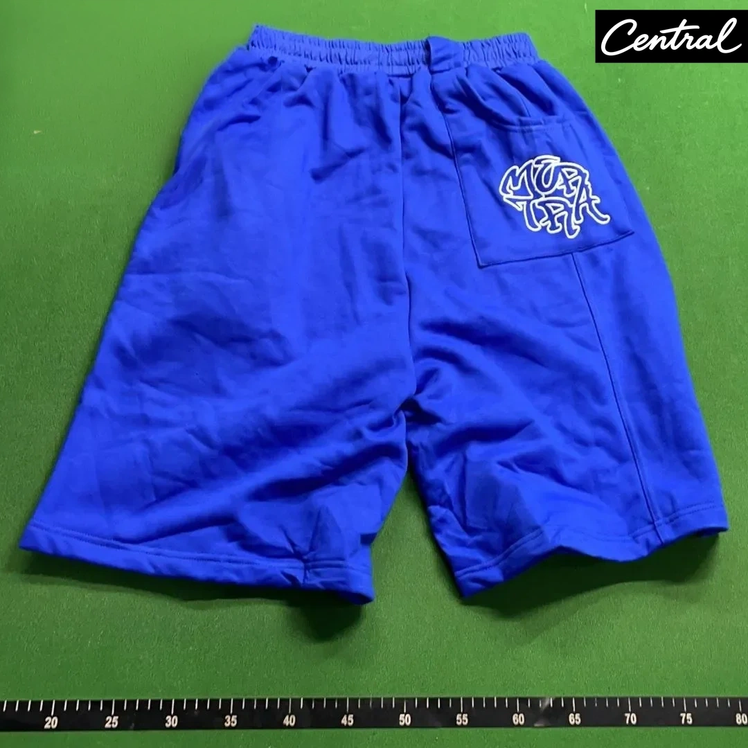 Mertra Short - Shorts Colorful Blue