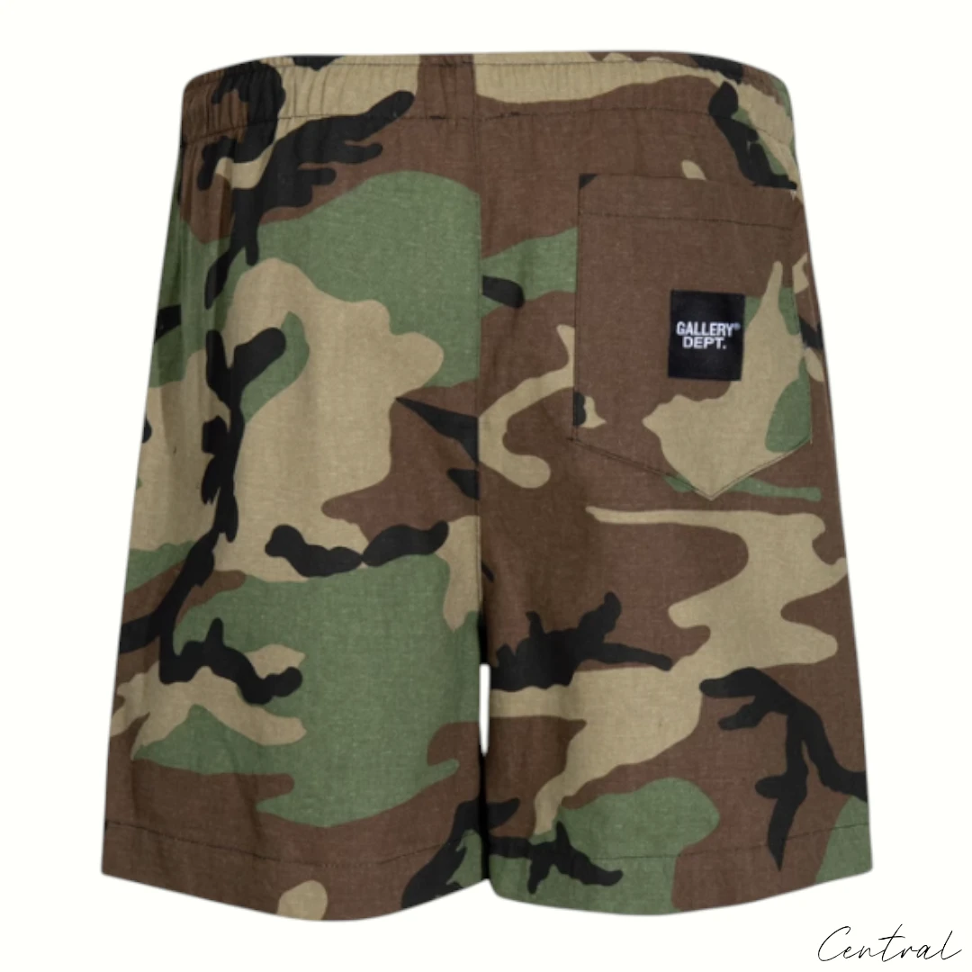 Gallery Dept. camouflage shorts