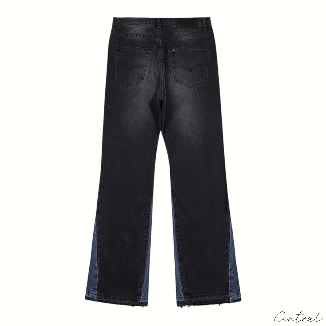 Gallery Dept. Flared Denim Jeans - Black / Blue