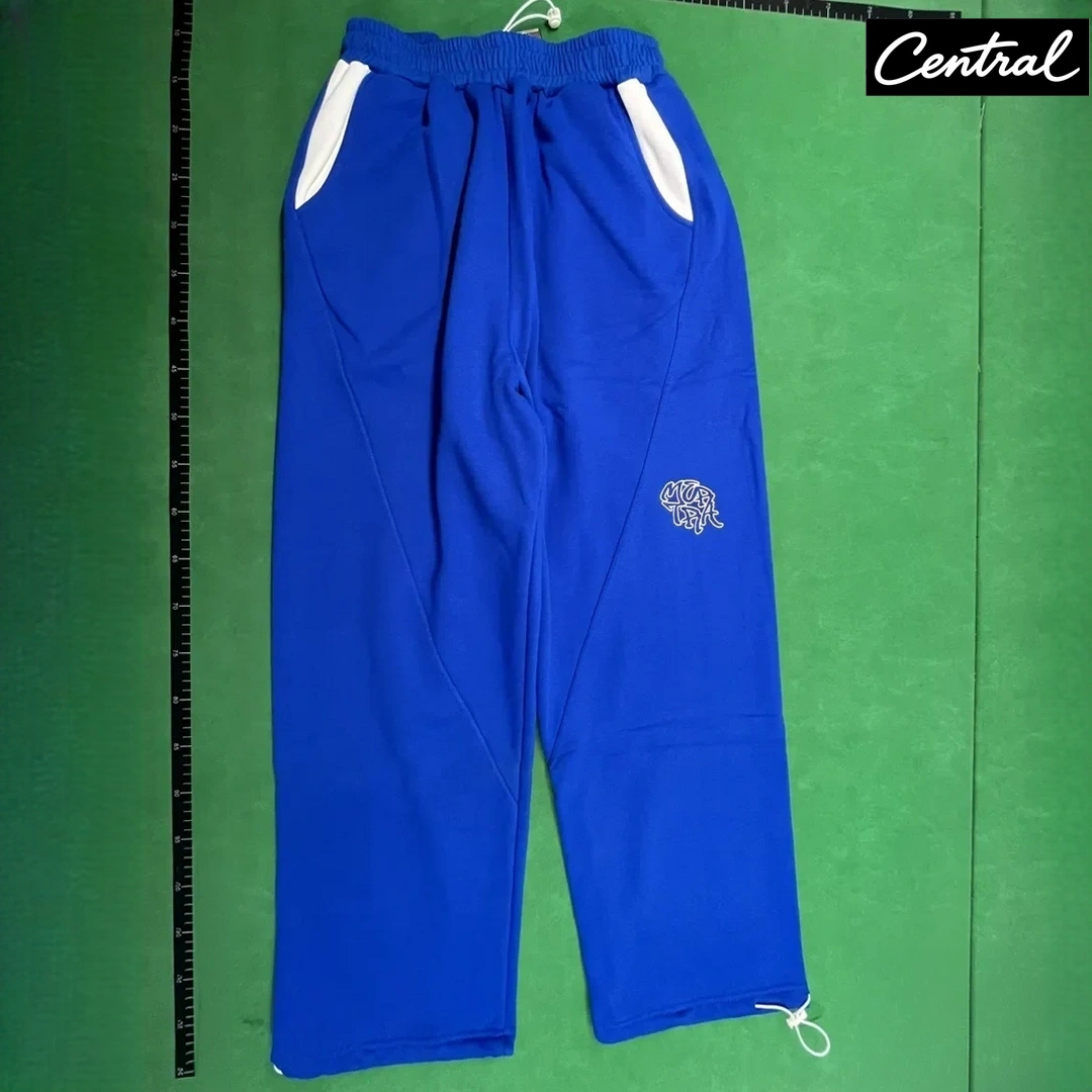 Mertra SweatPants - trousers color blue and white