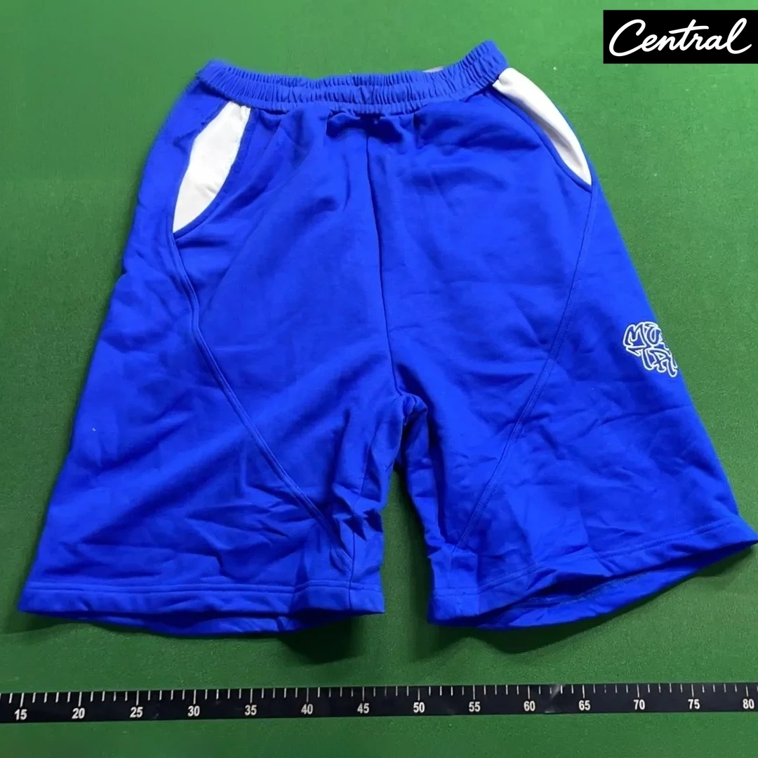 Mertra Short - Shorts Colorful Blue