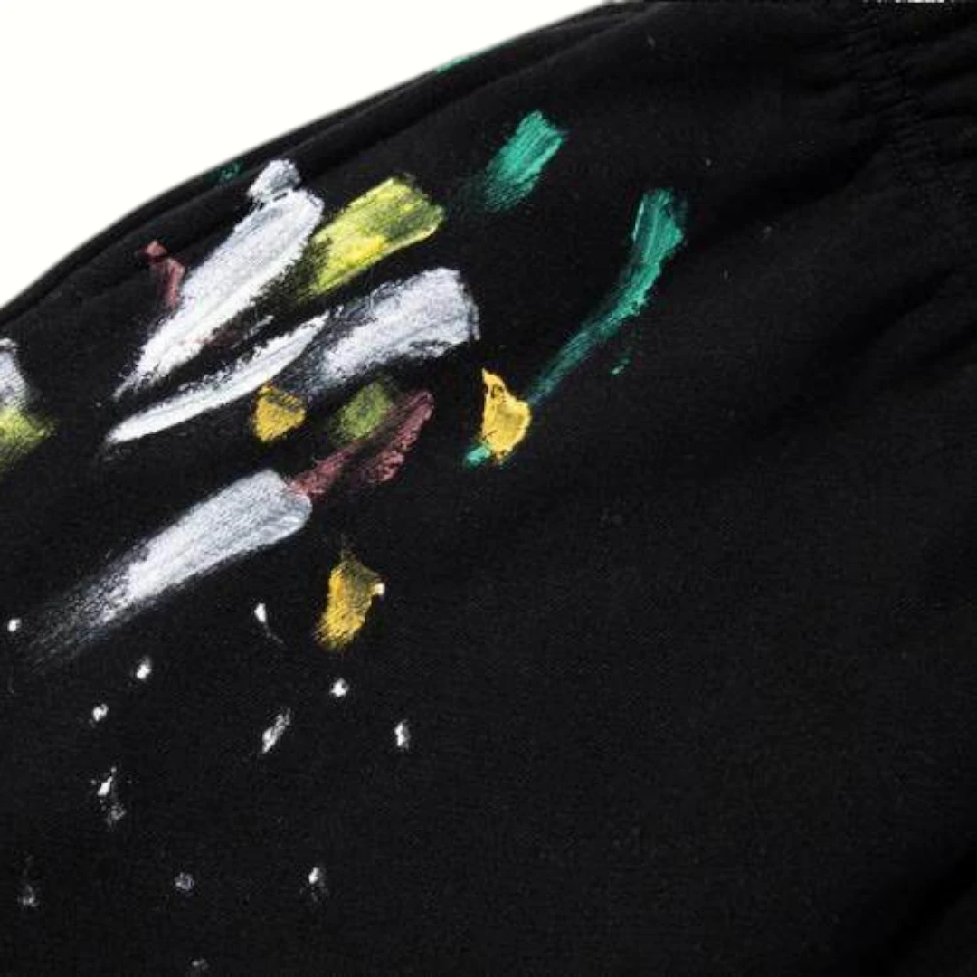 Gallery Dept. Paint Splatter Sweatpants - Black