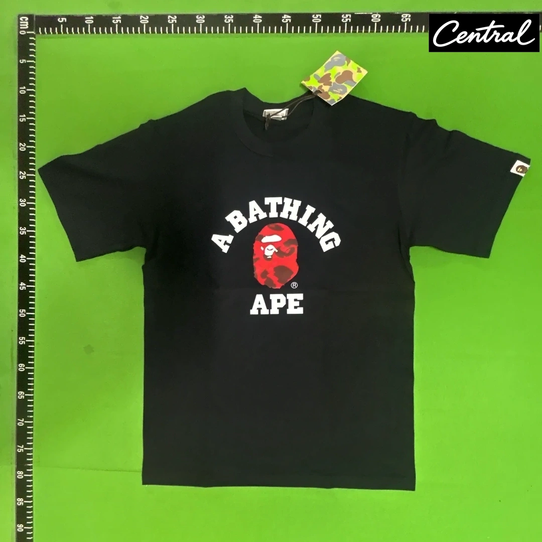 BAPE A BATHING APE Color Camo College Tee - black