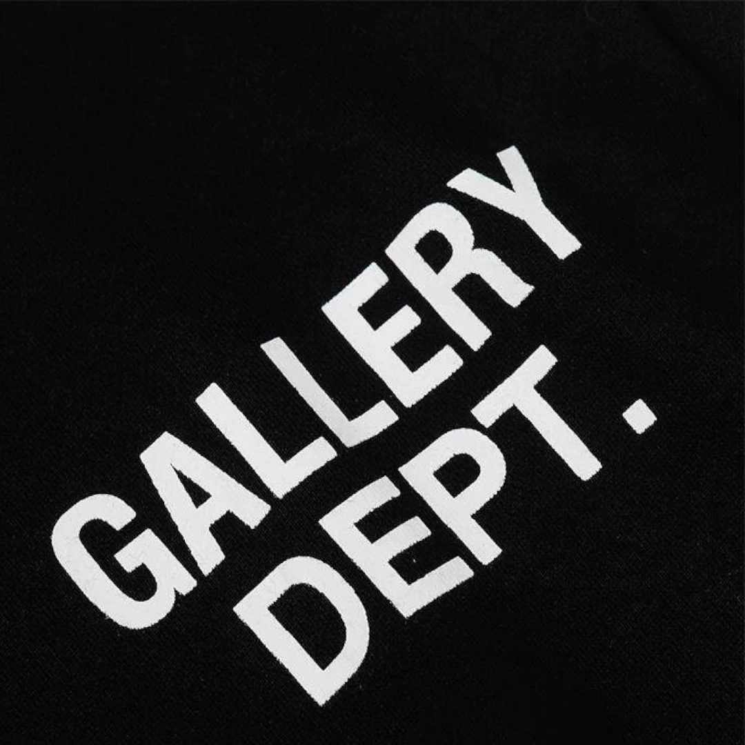 Gallery Dept. Paint Splatter Flare Sweatpants - Black