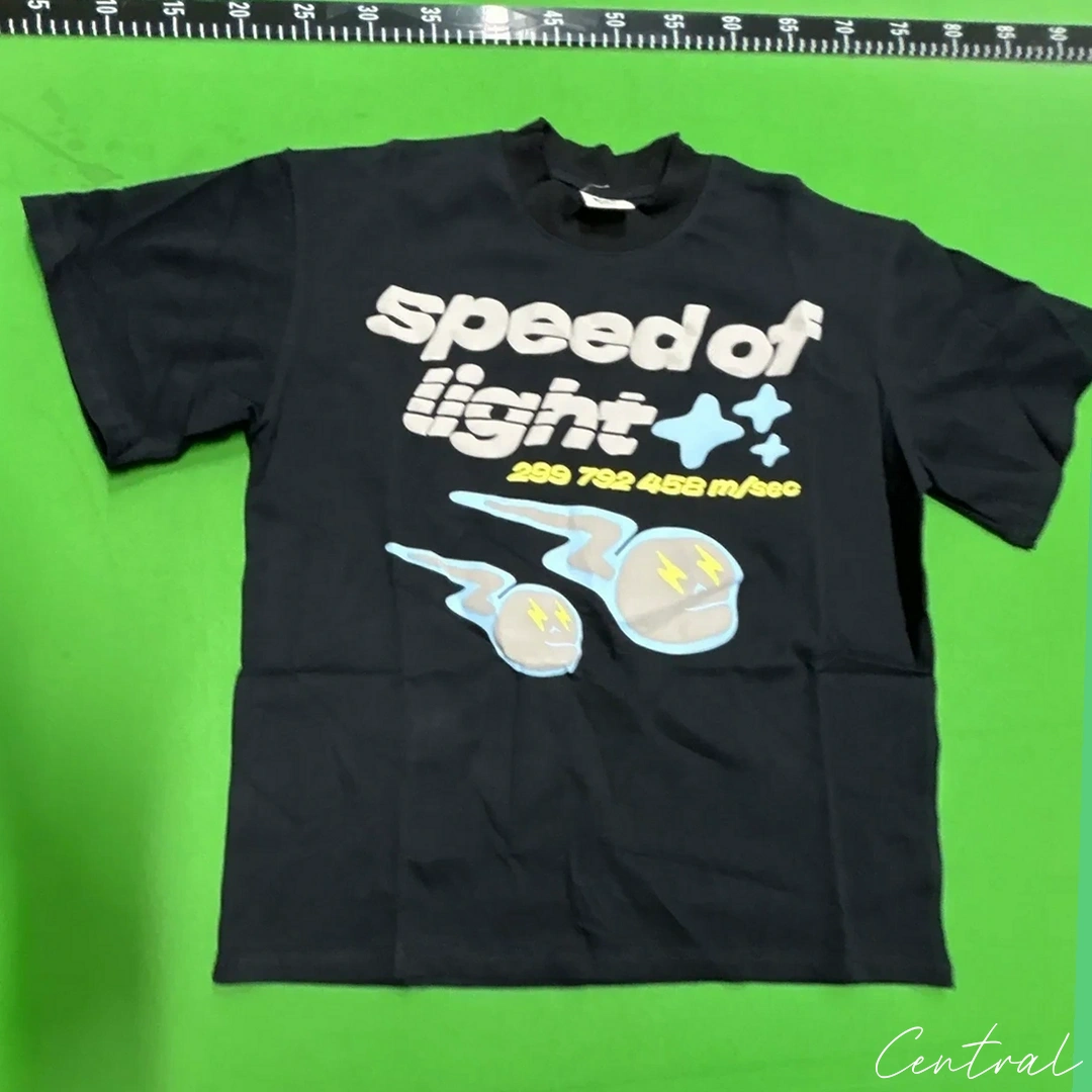 Broken Planet Speed Of light T-Shirt - Black
