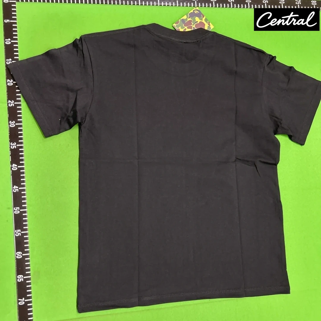 BAPE Marble Camo Big Ape Head Tee - Black