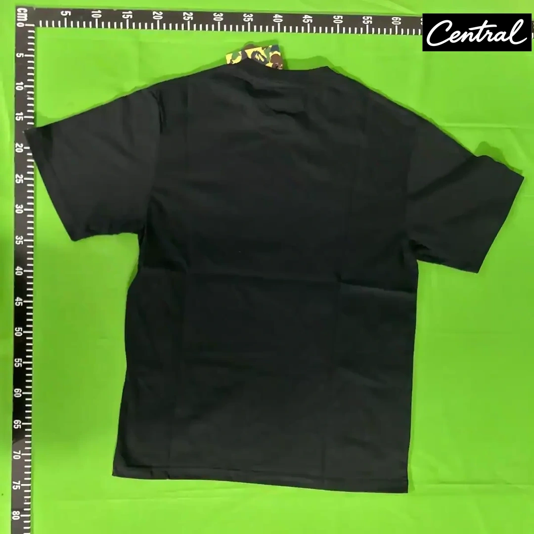 BAPE x Spotify x Central Cee College Relaxed Fit Tee - Black