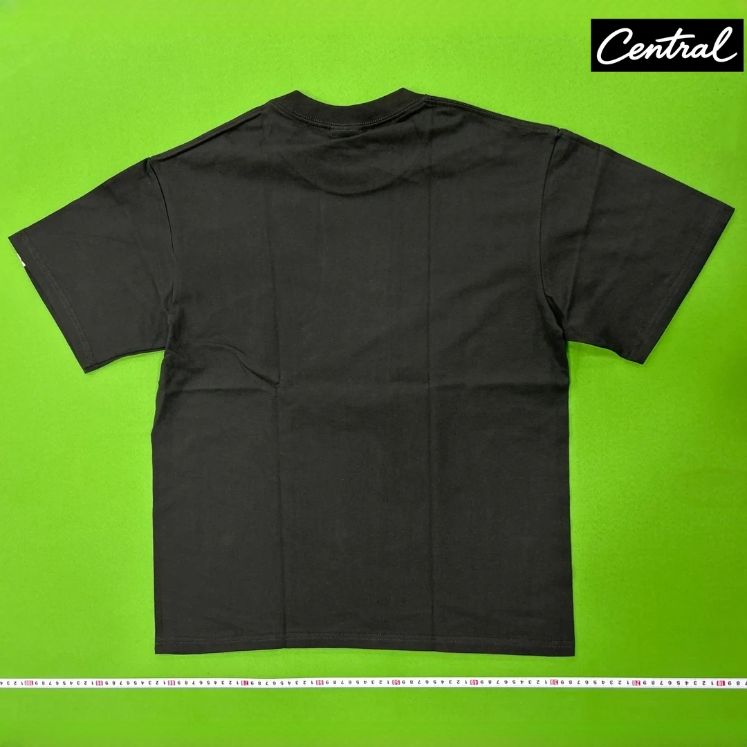BAPE ABC Camo Milo On Big Ape Tee - black blue
