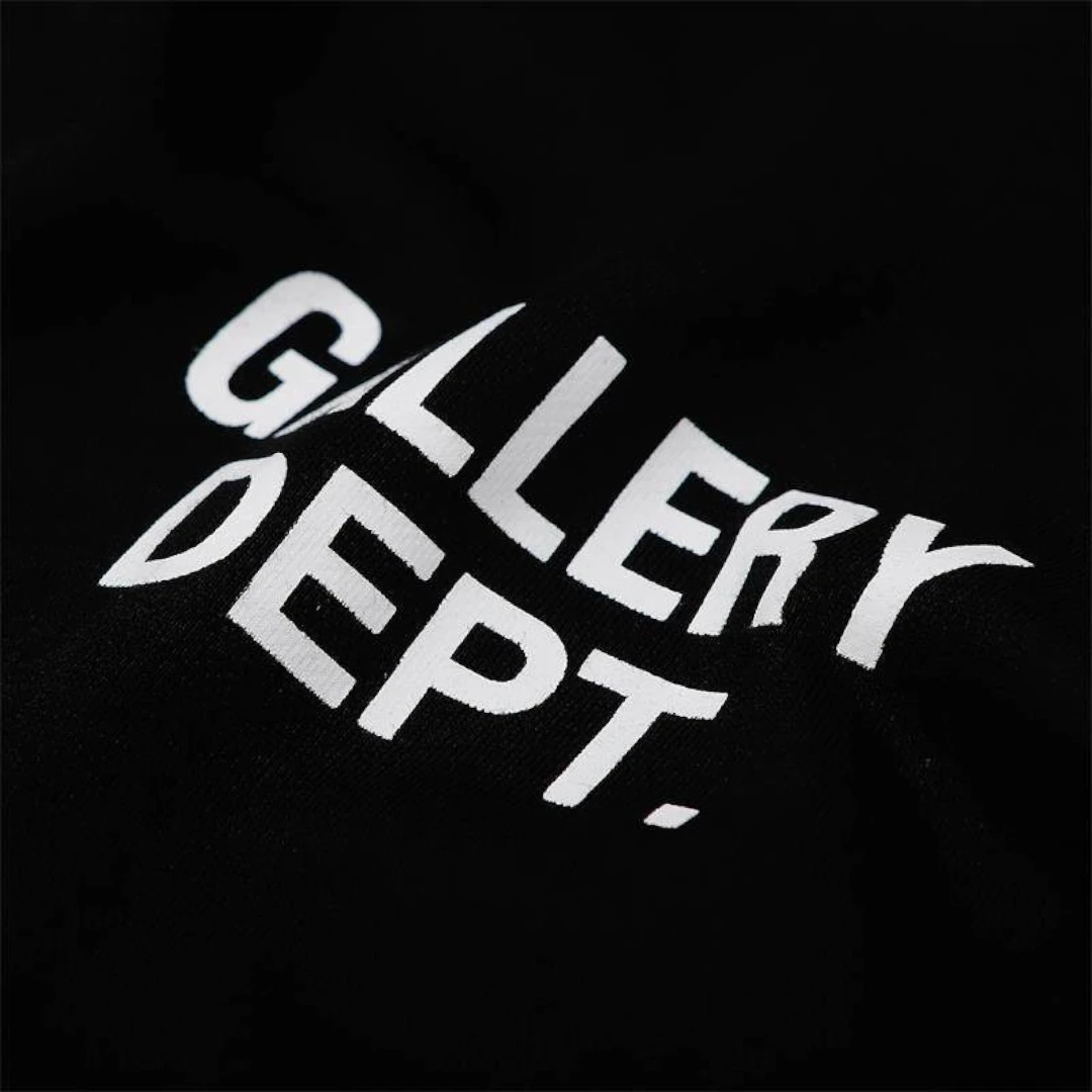 Gallery Dept. Paint Splatter Flare Sweatpants - Black