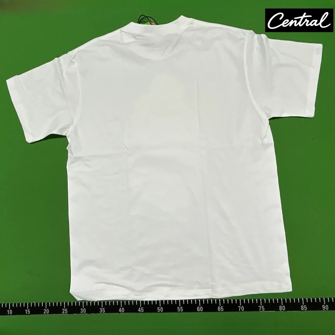 BAPE ABC Camo Milo On Big Ape Tee - white green