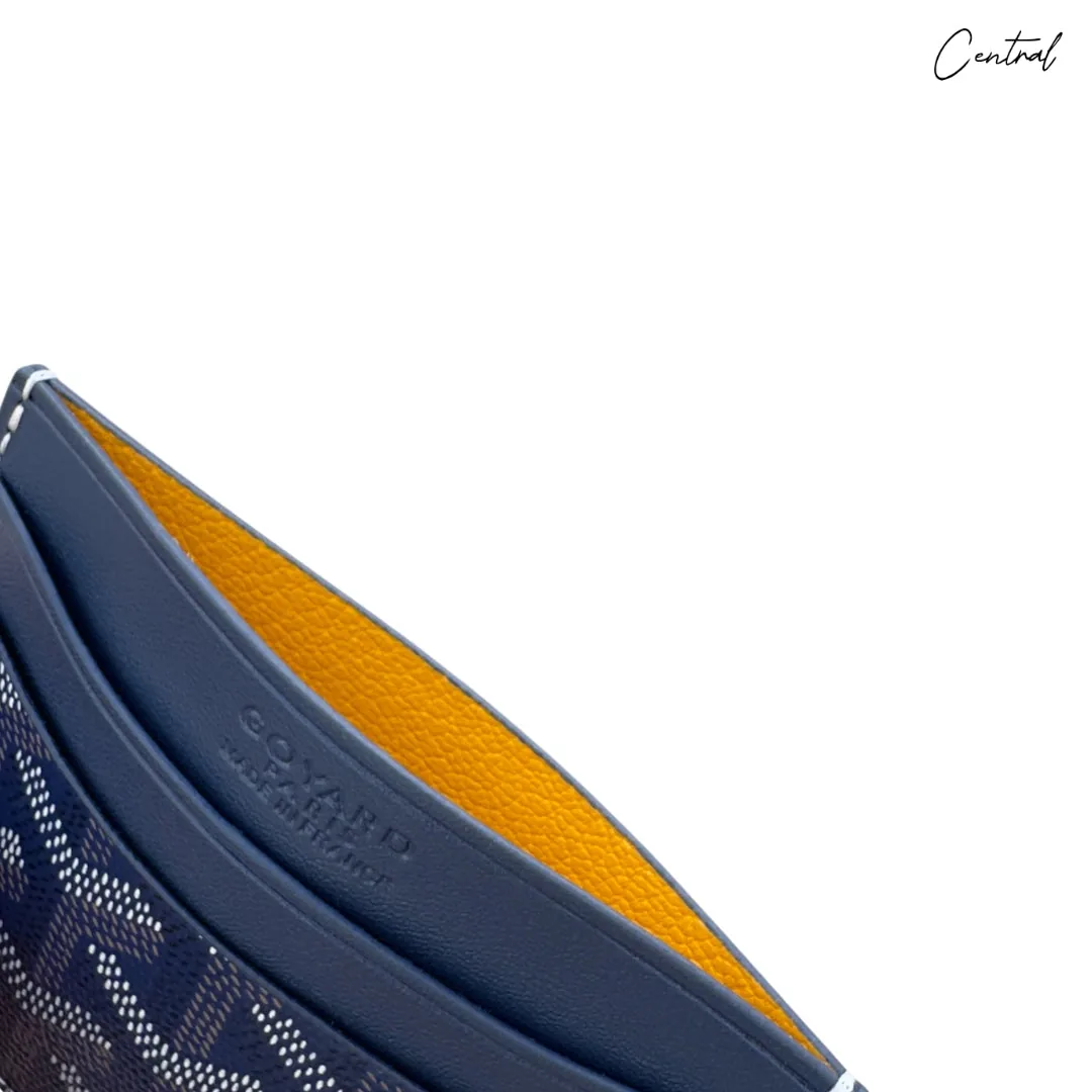 Goyard Card holder Classic Royal Blue