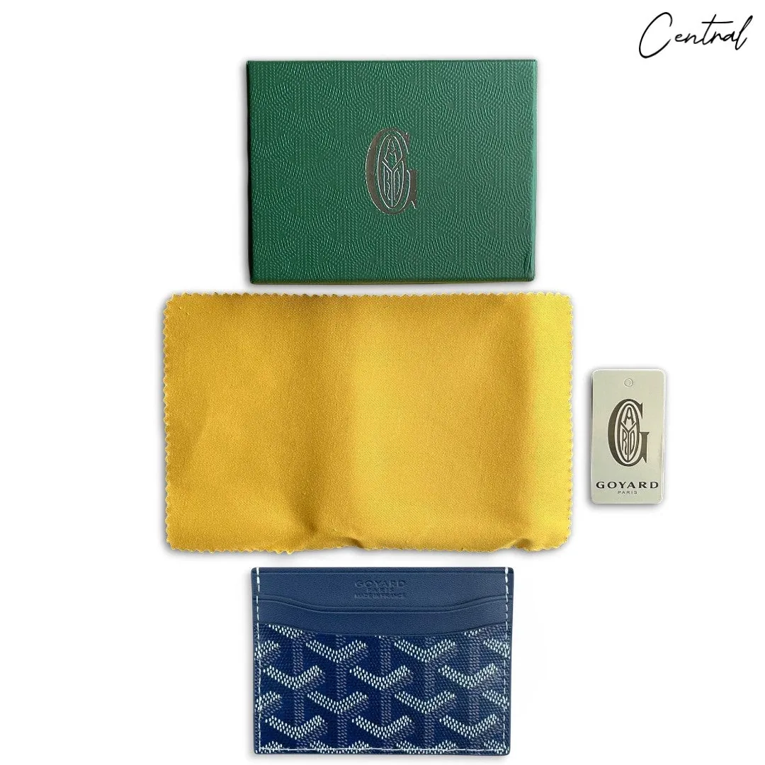 Goyard Card holder Classic Royal Blue