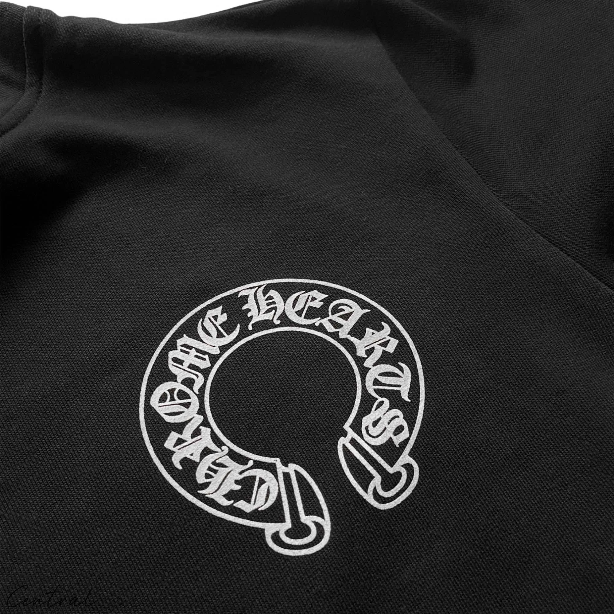 Chrome Hearts Horseshoe Zip Up Hoodie