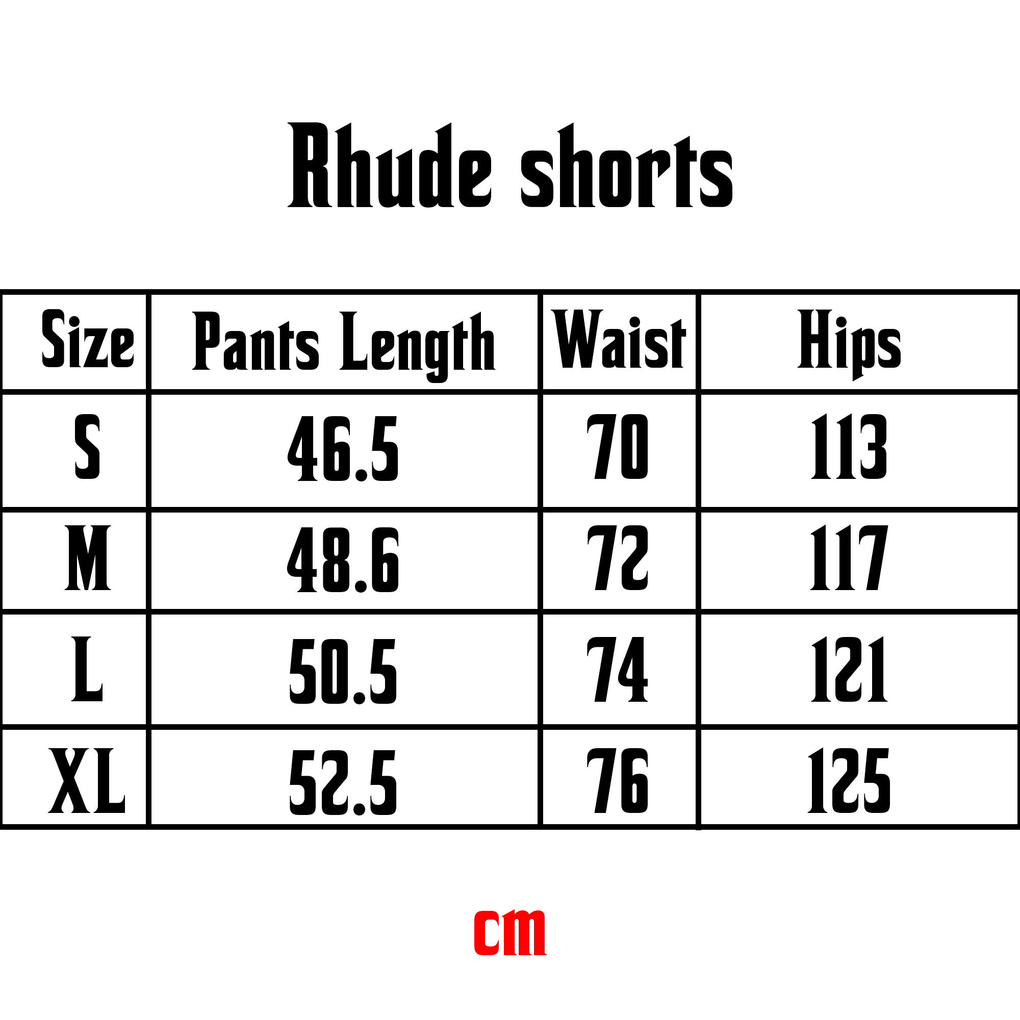 Rhude Oversized Logo Zip-Pocket Shorts - Red