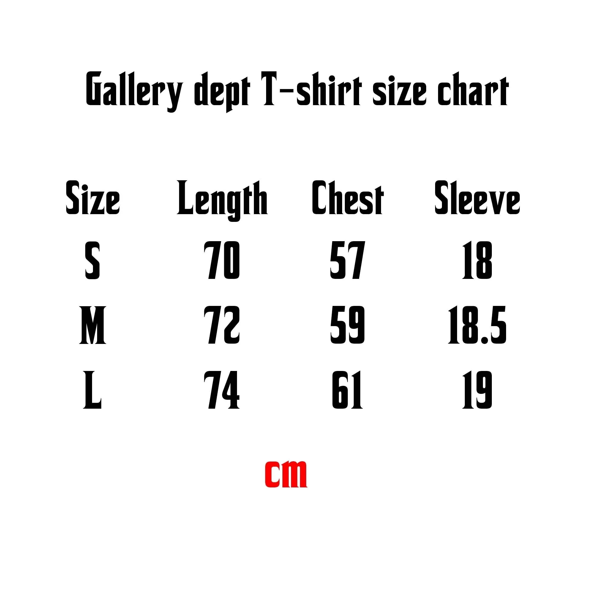 Gallery Dept. Dépt De La Galerie T-shirt