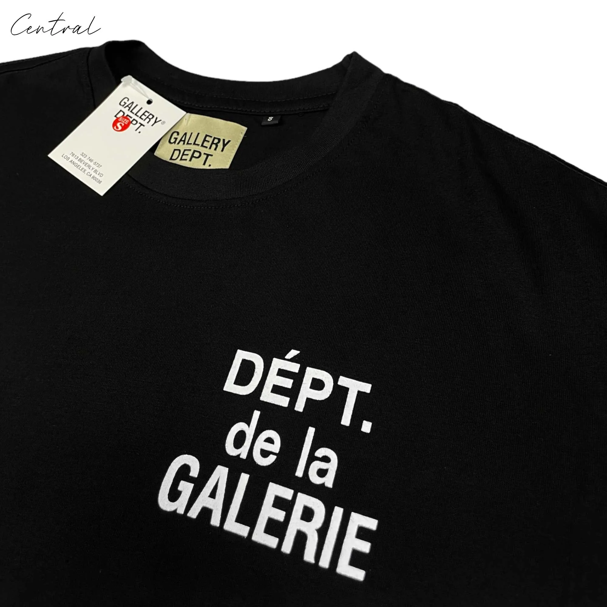 Gallery Dept. Dépt De La Galerie T-shirt "Black"