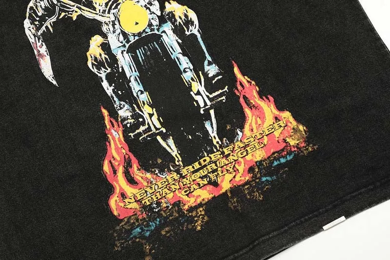 Represent Never Ride Faster Faded T-shirt