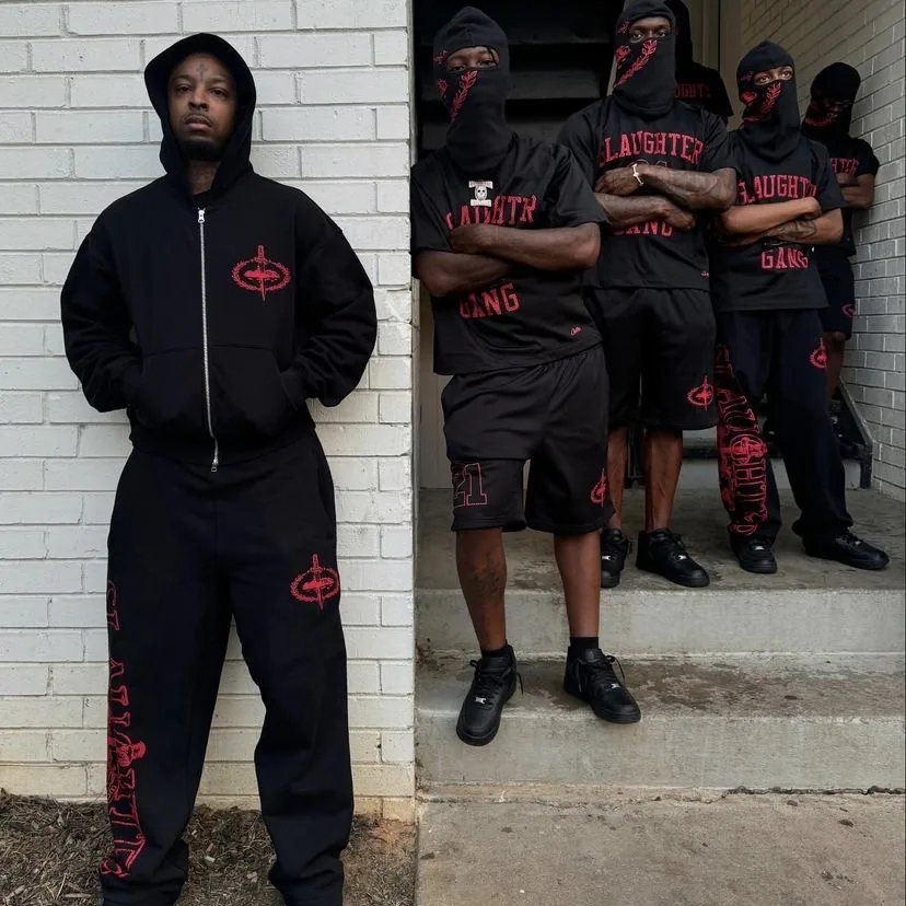 Corteiz RTW x Slaughter Gang Sweatpants