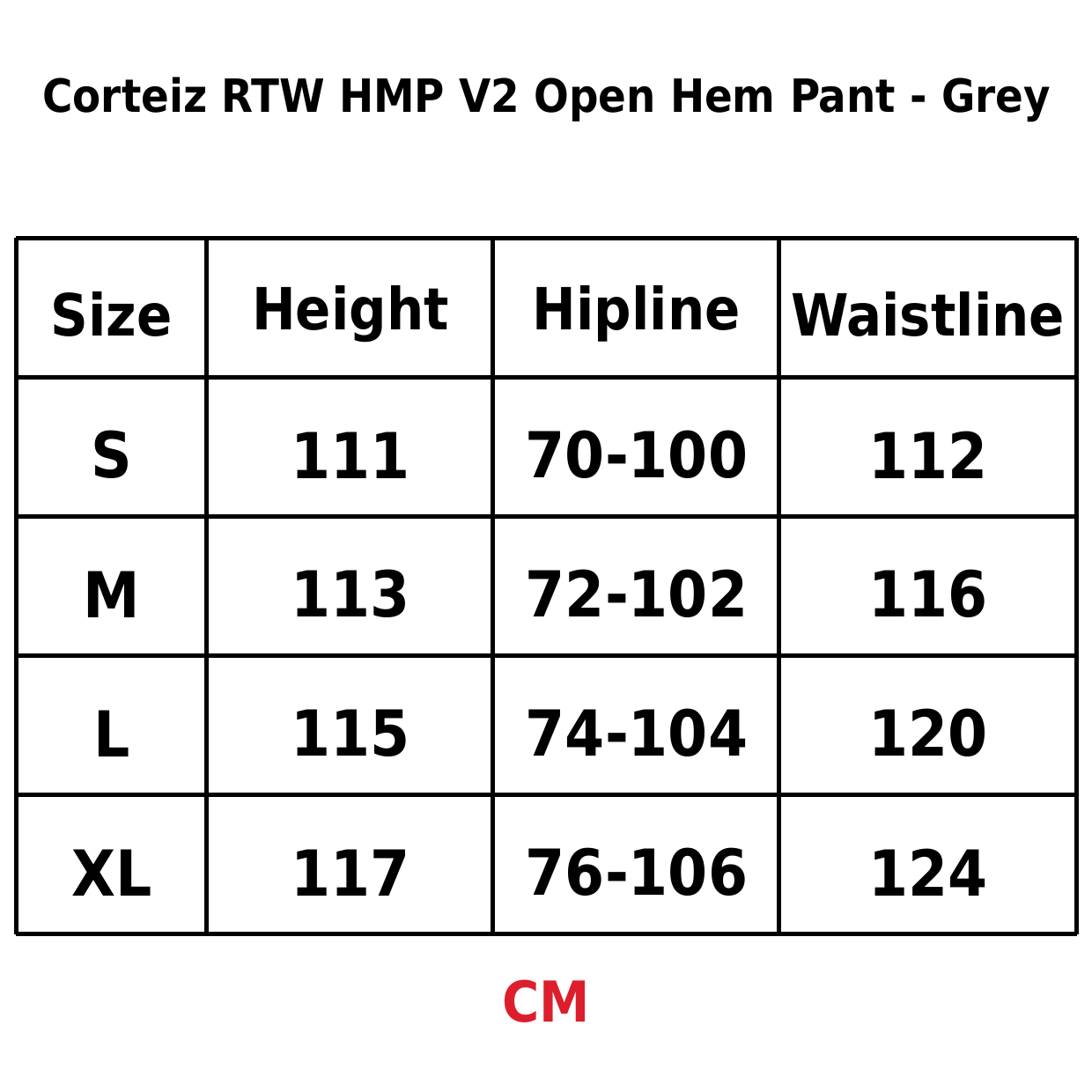 Corteiz RTW HMP V2 Open Hem Pant - Grey