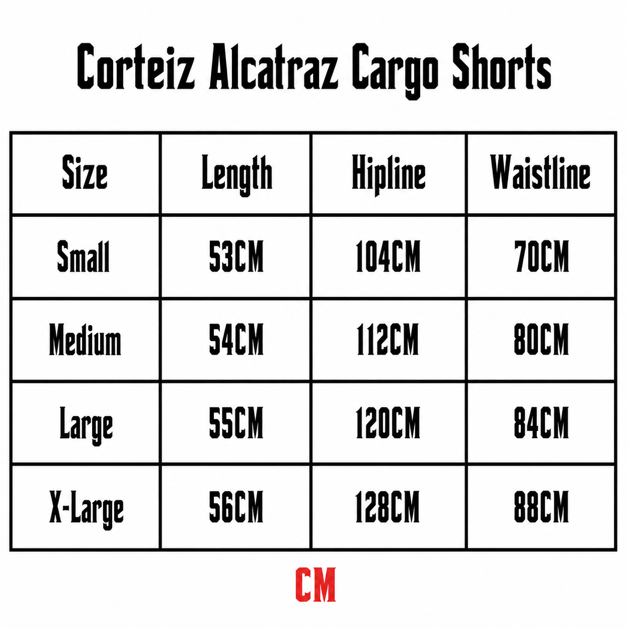 Corteiz Alcatraz Cargo Shorts Beige