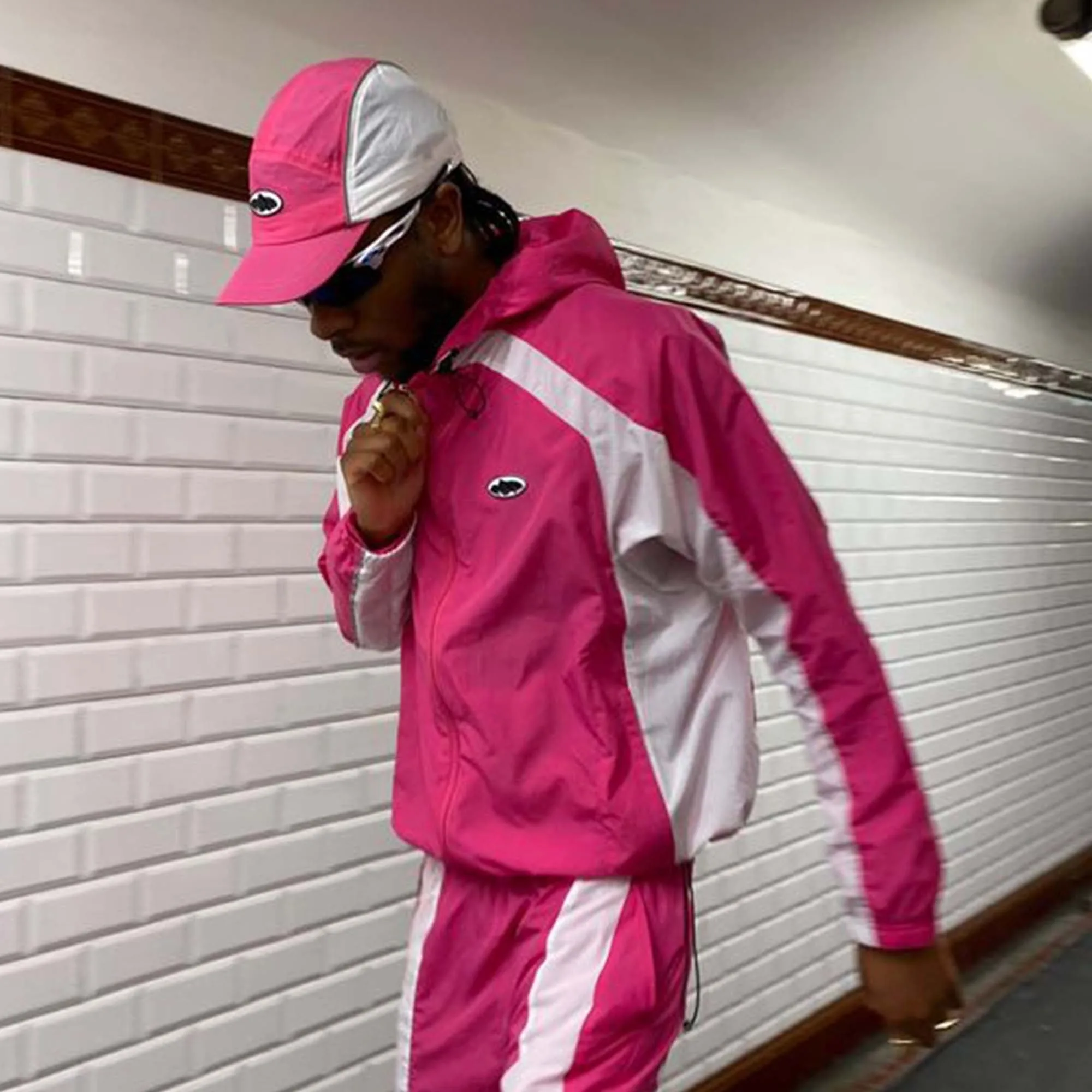Corteiz Spring Jacket Pink