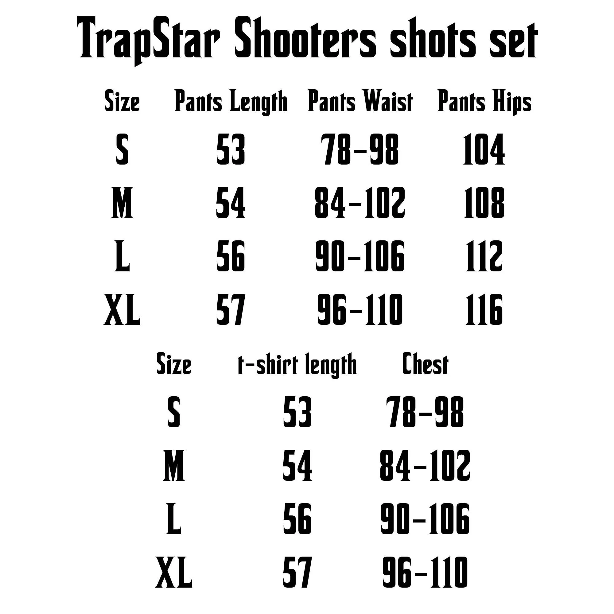 Trapstar Shooters Short Set Black/Red