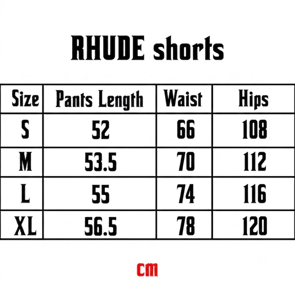 Rhude 8048 Colorblock Logo Shorts - Black / Cream
