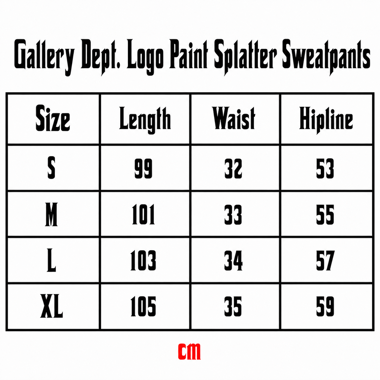 Gallery Dept. Flare Sweatpants – Black
