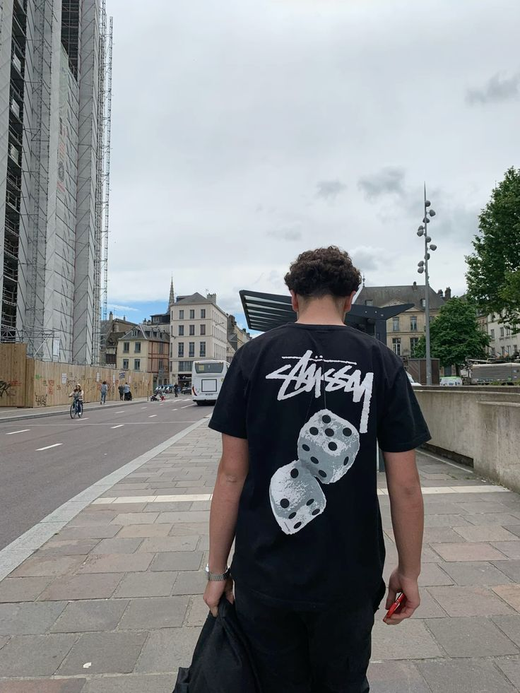 Stussy Dice T-Shirt - Black
