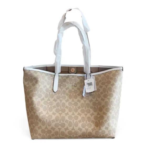 Coach Tote Bag - Vanilla white